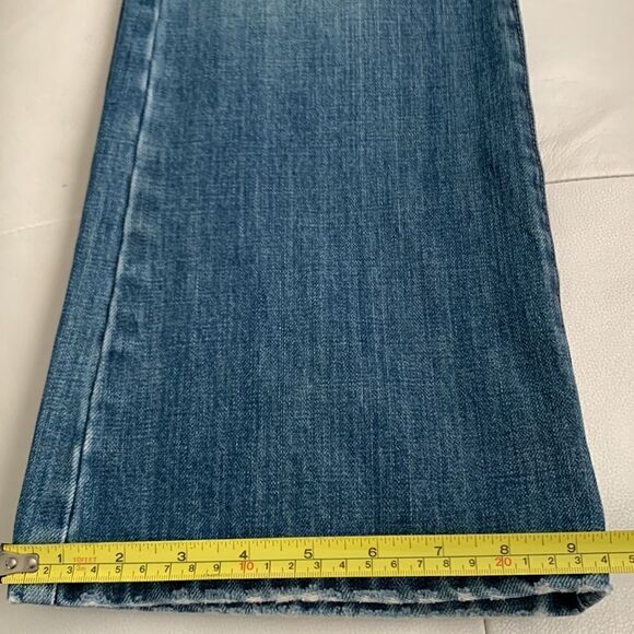 Abercrombie & Fitch Vintage Cotton Dark Wash Denim Women Jeans Size 8S - Picture 7 of 10